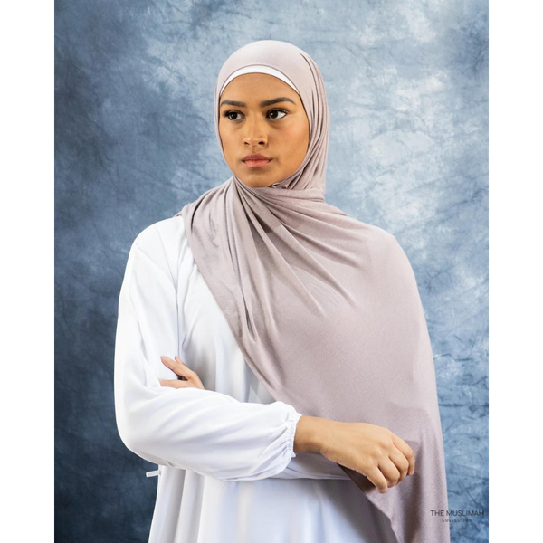 Light Mink Jersey Hijab
