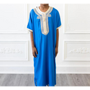 Kids Moroccan Short Sleeve (Ocean Blue)