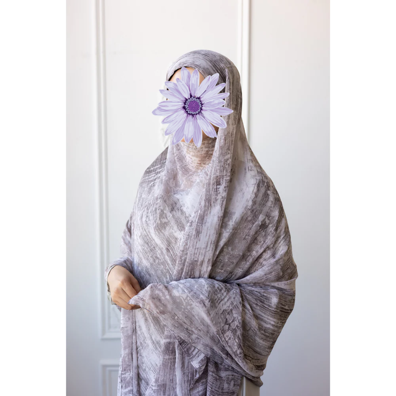 SOLD OUT Printed Chiffon Hijab (Detour)