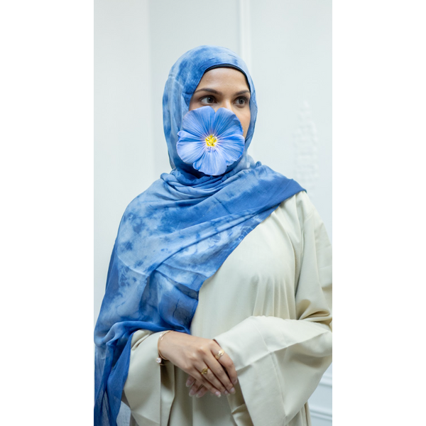Viscose Modal Hijab MIDI Size (Night Skies)