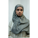 Viscose Modal Hijab MINI Size (Light Grey)