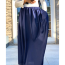 Nida Flowy Skirt - Navy Blue