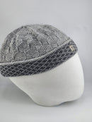 TrueFit Brimless Kufi Skullcap (Light Grey)