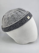 TrueFit Brimless Kufi Skullcap (Light Grey)