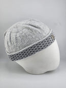 TrueFit Brimless Kufi Skullcap (Light Grey)