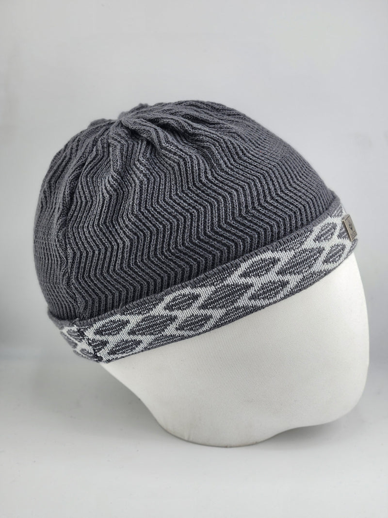 TrueFit Brimless Kufi Skullcap (Dark Grey)