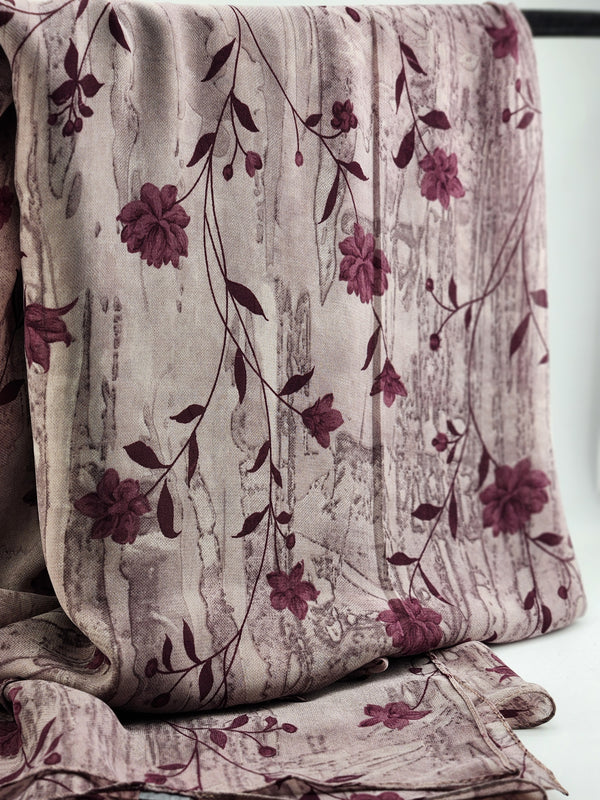 Printed Chiffon Hijab - Style 1