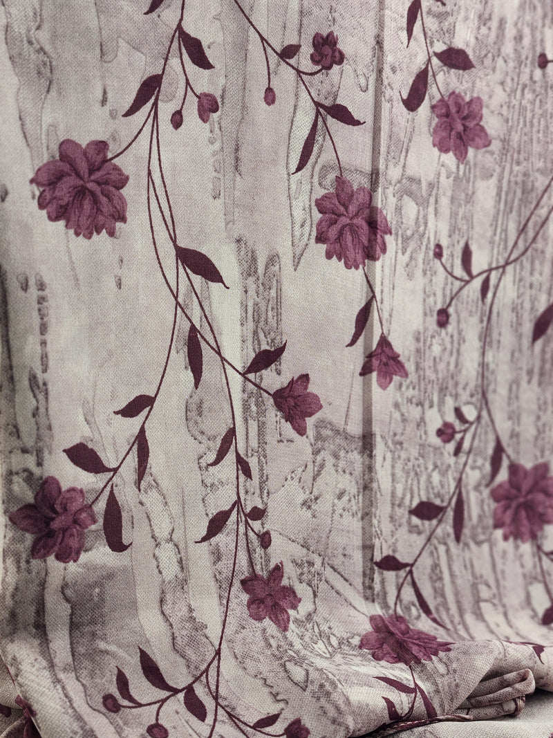 Printed Chiffon Hijab - Style 1