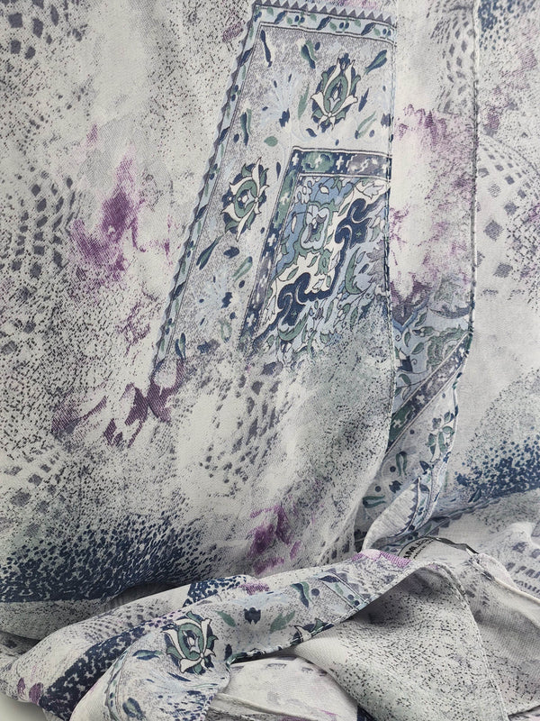 Printed Chiffon Hijab - Style 37