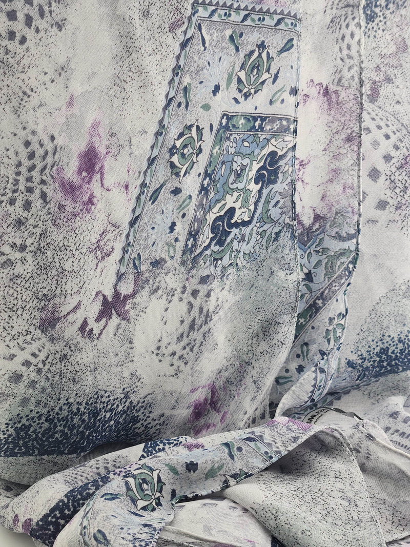 Printed Chiffon Hijab - Style 37