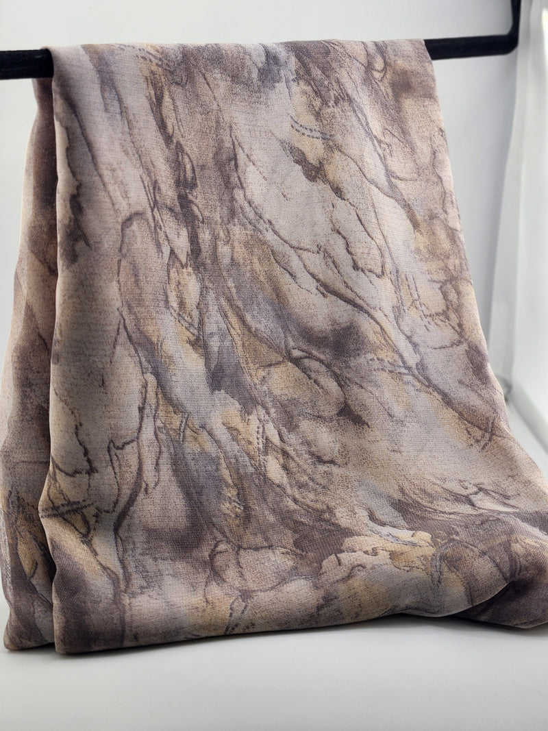 Printed Chiffon Hijab - Style 2