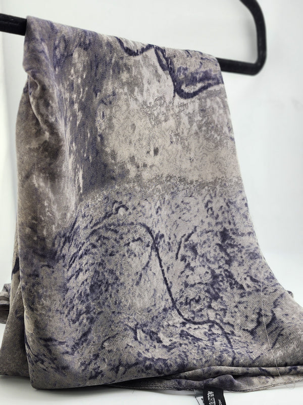 Printed Chiffon Hijab - Style 9