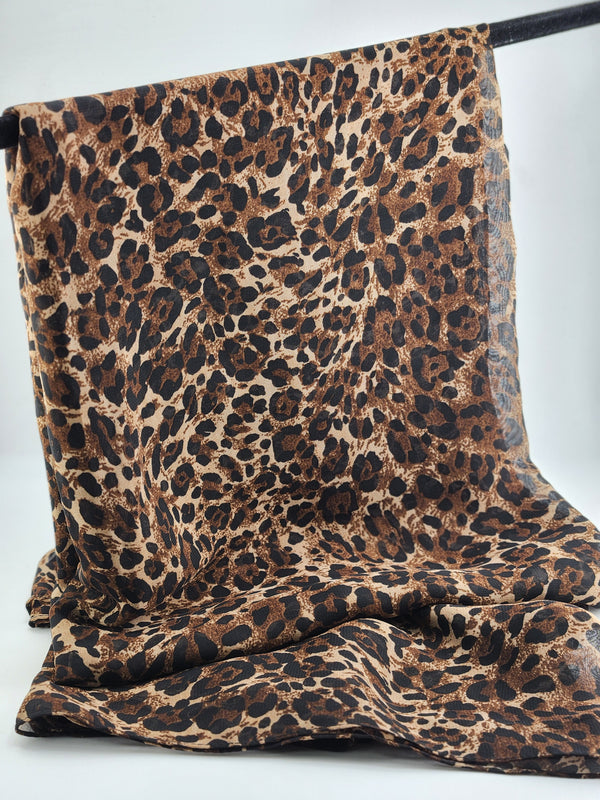 Printed Chiffon Hijab - Style 11