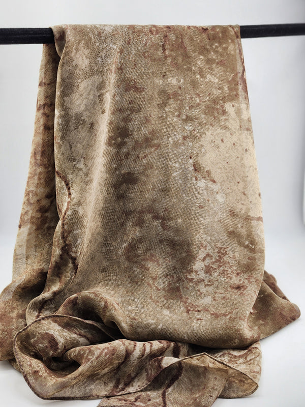 Printed Chiffon Hijab - Style 15