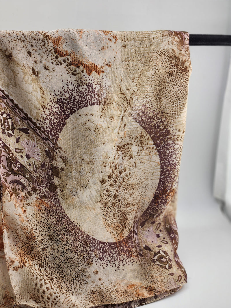 Printed Chiffon Hijab - Style 16