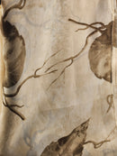 Printed Chiffon Hijab - Style 25 Olive Meadow