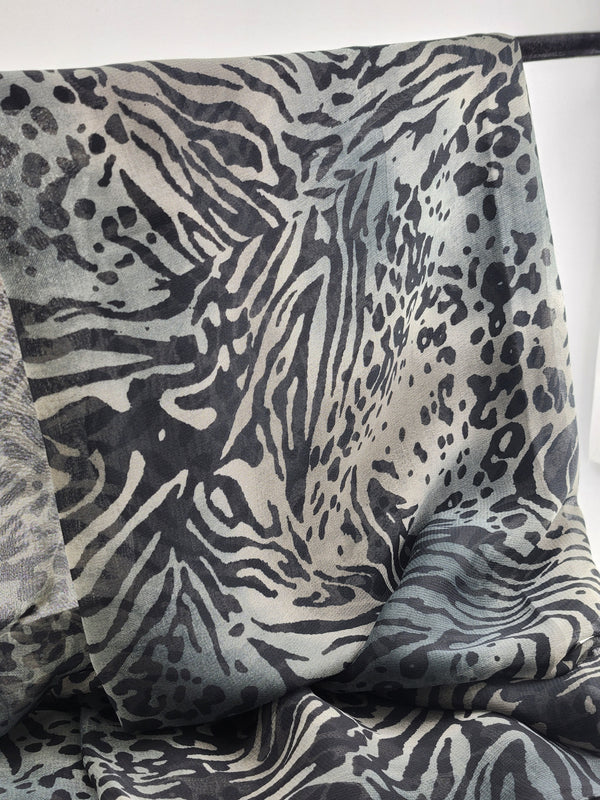 Printed Chiffon Hijab - Style 22