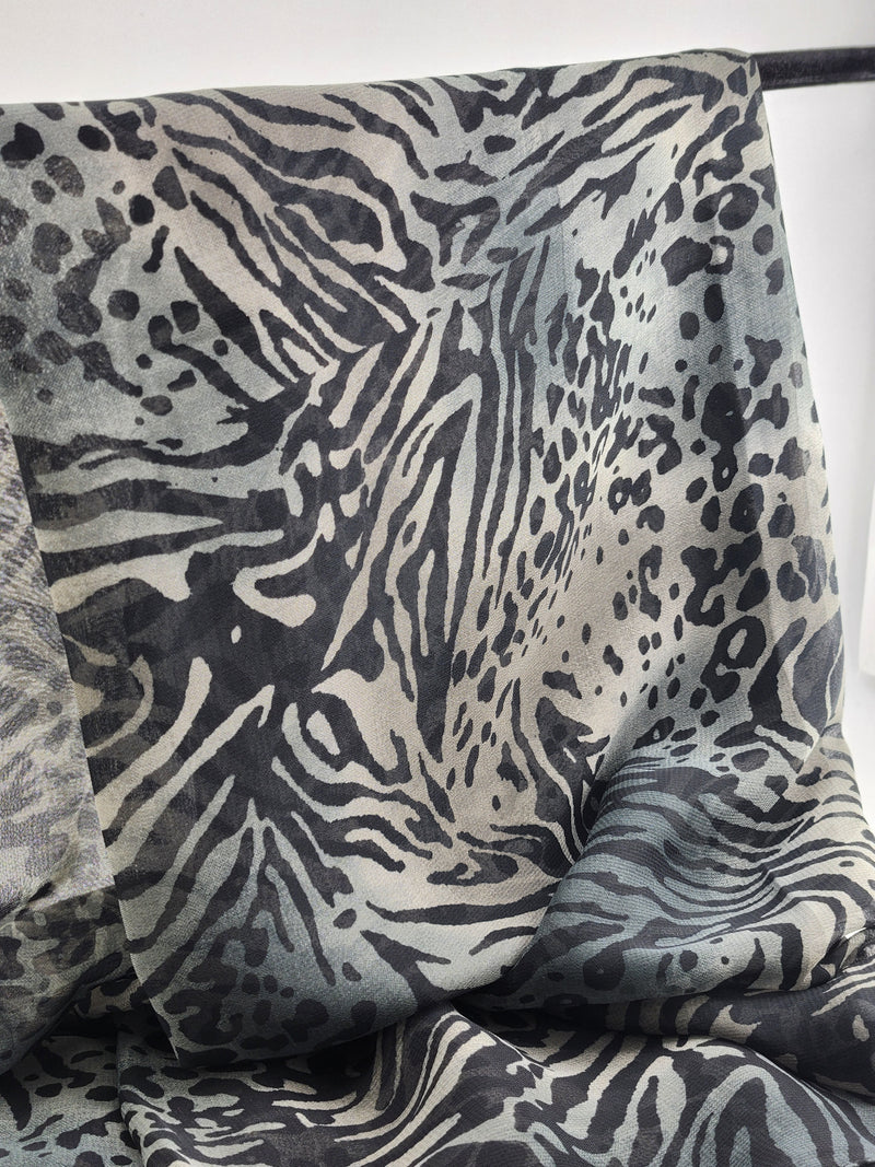 Printed Chiffon Hijab - Style 22