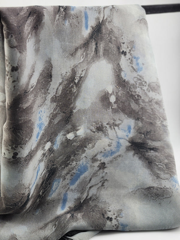 Printed Chiffon Hijab - Style 36