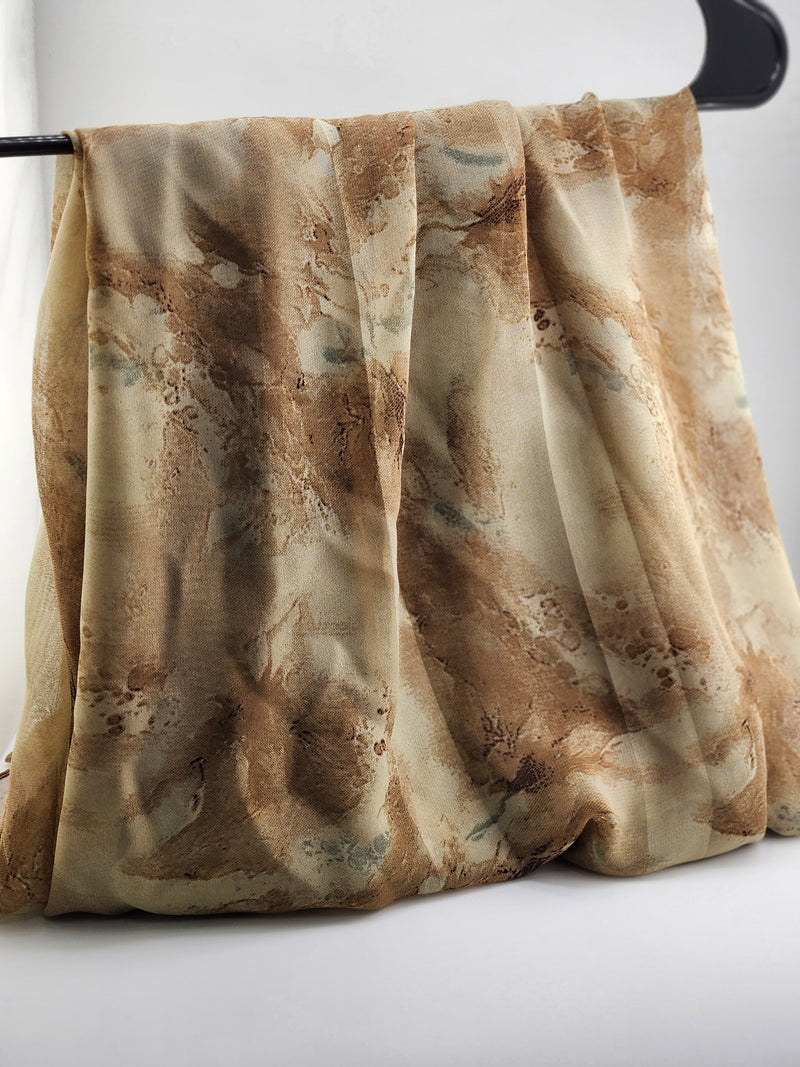 Printed Chiffon Hijab - Style 43
