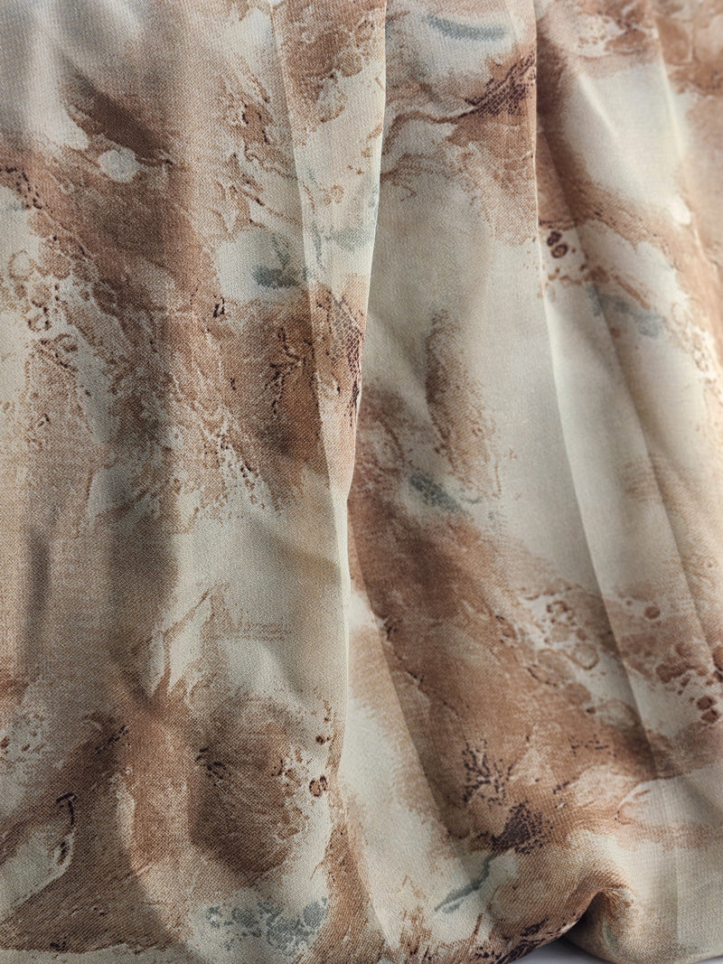 Printed Chiffon Hijab - Style 43