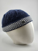 TrueFit Brimless Kufi Skullcap (Blue)