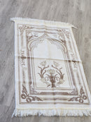 Ivory Blossom Prayer Mat