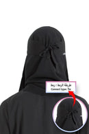 Bedoon Essm Niqab | Double Stitch - 931LNR