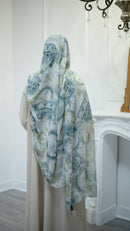Printed Chiffon Hijab - Style 24