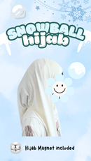 CLEARANCE SALE Slip & Wrap© Hijabs - Snowball 24