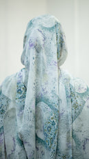 Printed Chiffon Hijab - Style 12