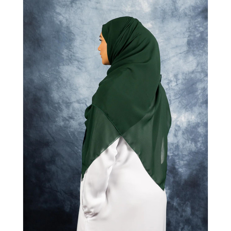 Evergreen Chiffon Hijab