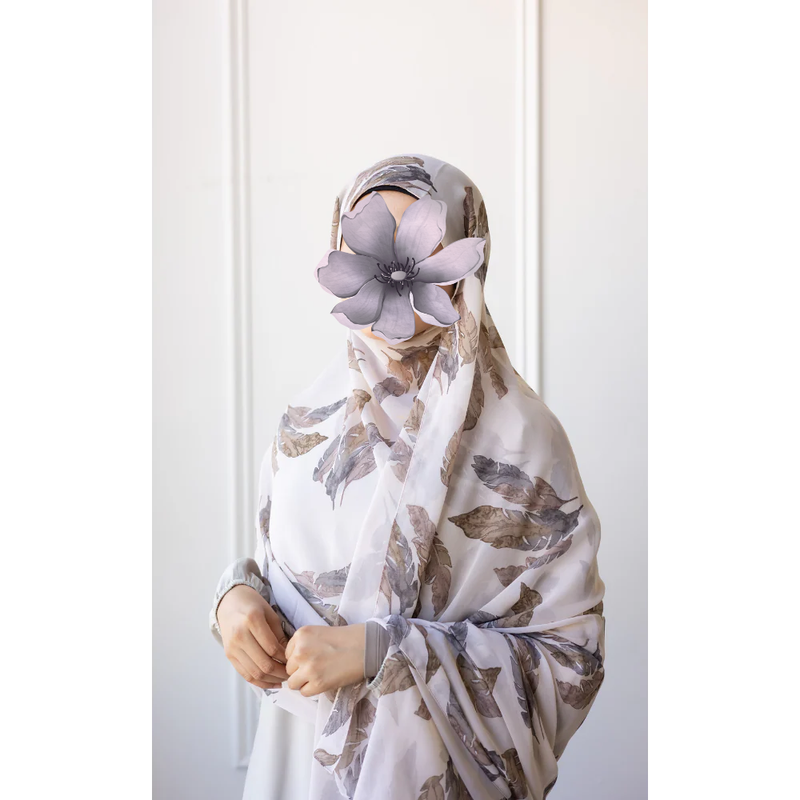 SOLD OUT Printed Chiffon Hijab - Destination