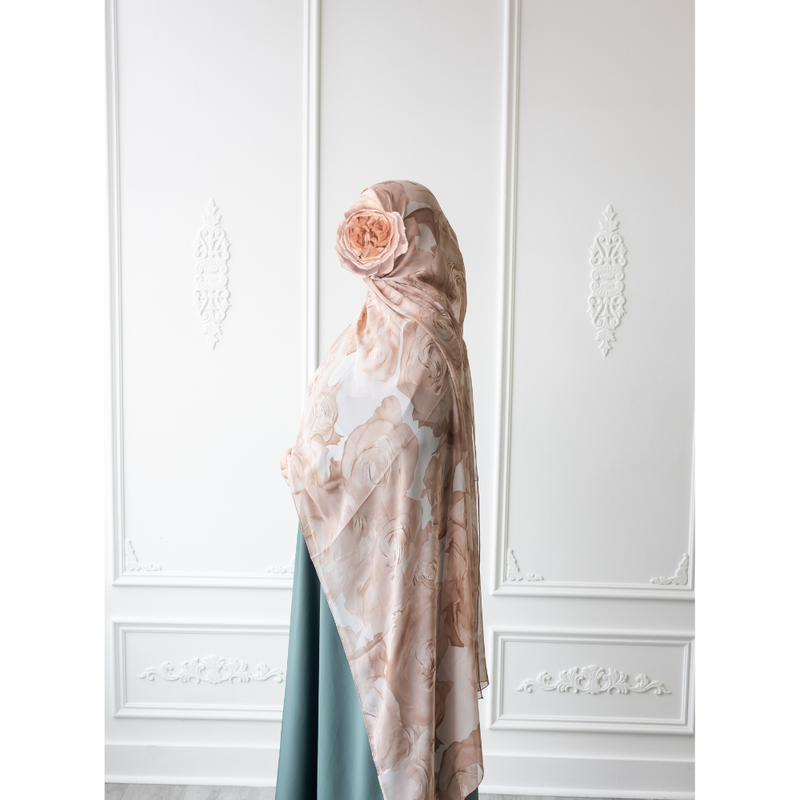 Printed Chiffon Hijab (Sakura)