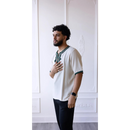 Moroccan T-Shirt (Off White and Forest)