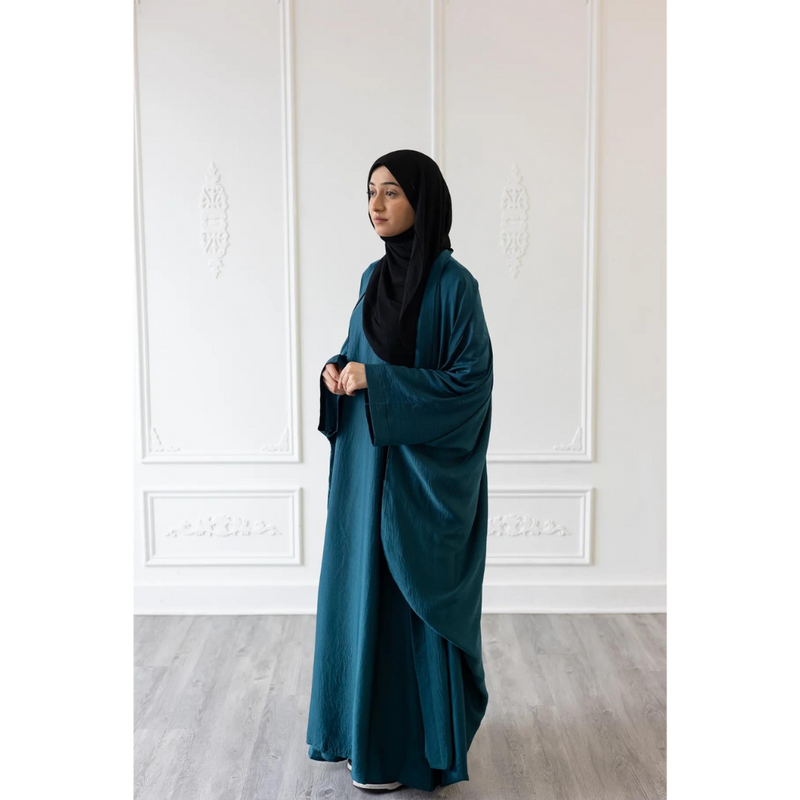 loose abaya dress Silk Abaya Dress, Loose Kaftan Maxi Gown for Women, Elegant Wedding Guest Outfit, Ramadan Eid Gift, Evening Resort Wear, Holiday Party Dress