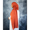 Jersey Hijab (Burnt Orange)