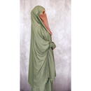 Aisha Two Piece Jilbaab (Green Tea)