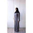 SALE Elysian Essence Glam Abaya (Wolf Grey)