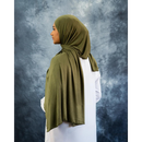 Jersey Hijab - Moss Green