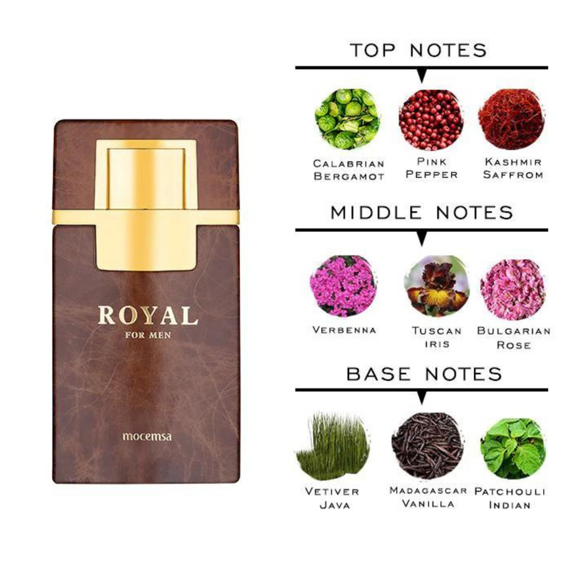 Mocemsa Royal For Men Eau De Parfum (100ml)