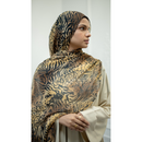 Printed Chiffon Hijab - Lioness (Style 18)