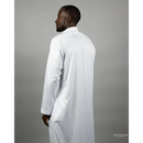 Saudi Collared Thobe (White)