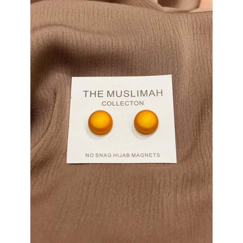 Strong No Snag Hijab Magnets Matte