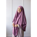 Two in One Niqab Khimar - Turkish Rose (C61)
