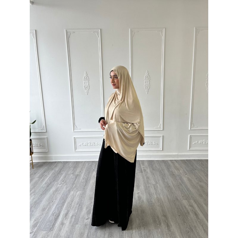Jersey XL Hijab (Warm Ivory)