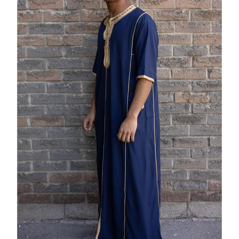 Kids Moroccan Short Sleeve (Berry Blue)