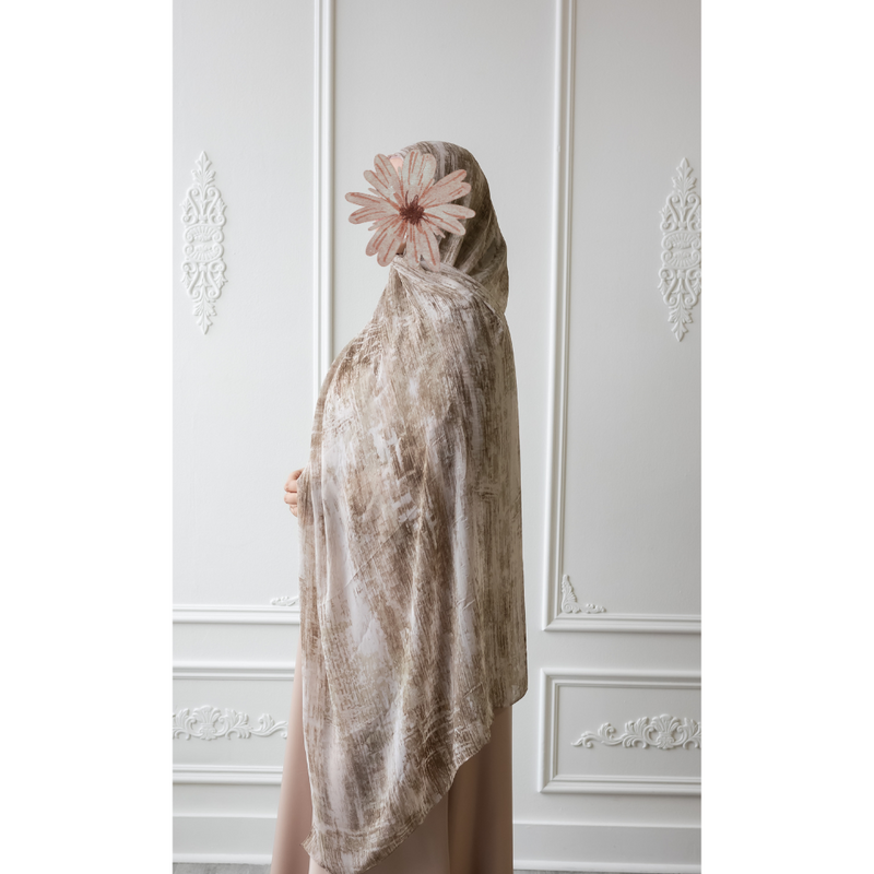 Printed Chiffon Hijab (Hazel)