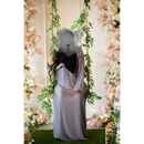 Hafsa Abaya (Light Grey)
