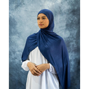 Jersey Hijab (Navy Blue)